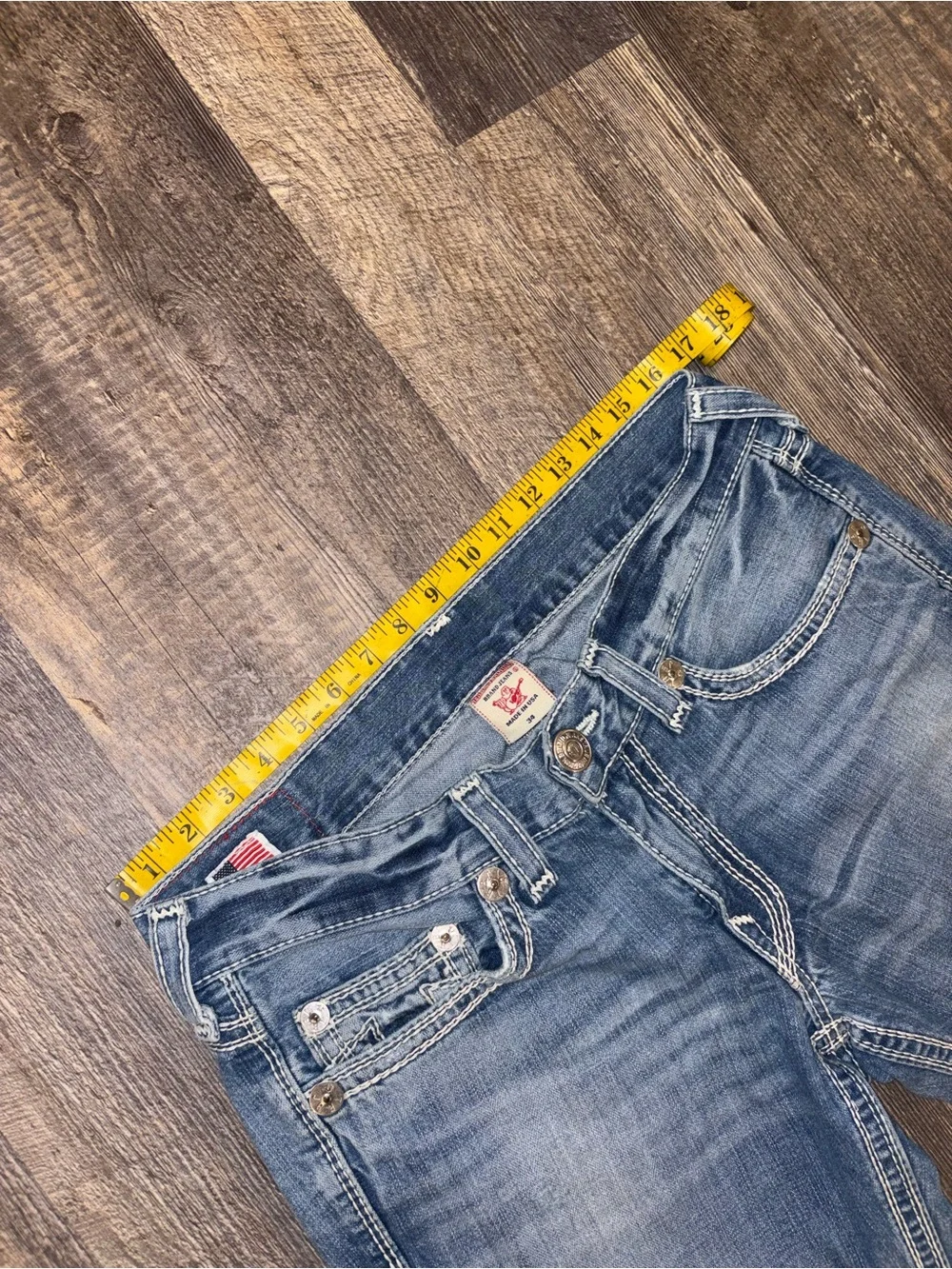 True Religion waist pockets